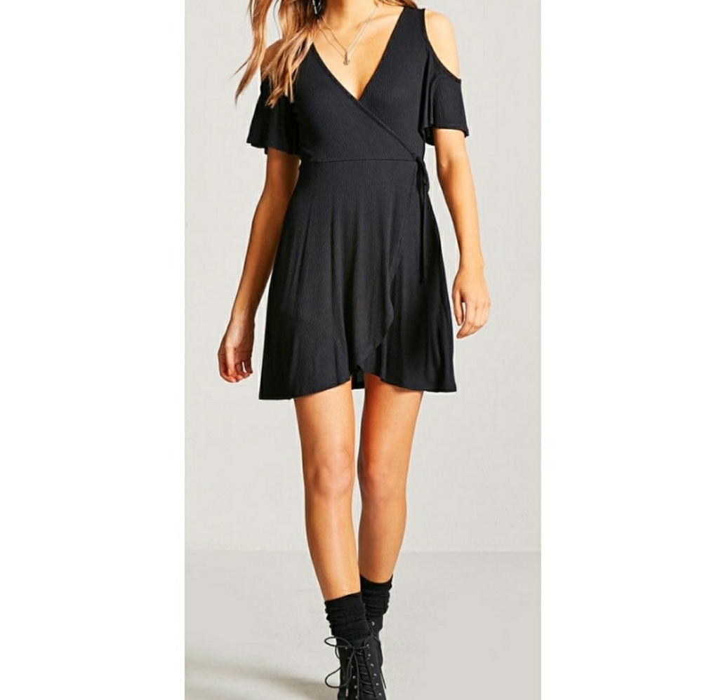 Forever 21 Mock Wrap Dress
